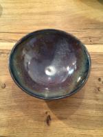 Small Purple and Blue Bowl by Sue Blagden